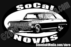 So Cal Nova Sticker